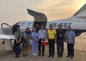 “อนุทิน” งดภารกิจการเมือง ช่วยงานสภากาชาดไทย ผ่านภารกิจ “หัวใจติดปีก” รับส่งหัวใจจากร้อยเอ็ด- กรุงเทพฯทันเวลาแม้เจอพายุฤดูร้อน
