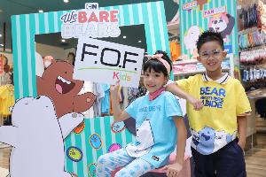 “โรบินสัน” รุกแฟชั่นรุ่นจิ๋ว ส่ง ‘F.O.F. Kids’ ผนึกคาแรกเตอร์ ‘We Bare Bears’ ปั้นลิมิเต็ด