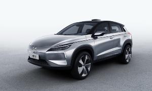 Identy X SUV วรถยนต์ไฟฟ้าแบบเต็มขั้นรุ่นแรกของ Xpeng บริษัทที่ Alibaba ลงทุน