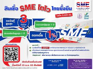 ธพว.จัดหนัก “สินเชื่อ SME โตไวไทยยั่งยืน” ดอกเบี้ย 1% เปิดรับ 15 พ.ย.นี้