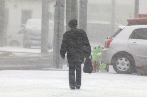 ญี่ปุ่นเตือนพายุหิมะซัดฮอกไกโด (ชมคลิป)