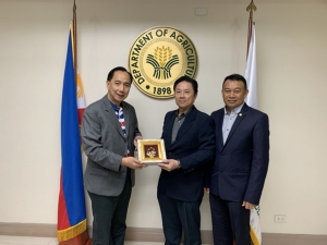 คณะผู้บริหาร CPF ฟิลิปปินส์ เยี่ยมคารวะ รมว.เกษตรแห่งสาธารณรัฐฟิลิปปินส์
