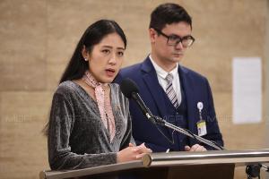 “ช่อ” โวย ตร.สกัดก๊วนวิ่งไล่ลุงเข้าสภา ลั่นจะไล่บี้ กอ.รมน.ให้ตอบปม “อับดุลเลาะ”
