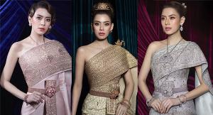 งดงามดั่งต้องมนต์ตรา “เอ๋ พรทิพย์” สวมชุดไทยสุดอลังถ่ายแบบ