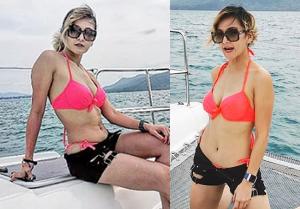 แซ่บเกินใคร “แคนดี้ รากแก่น” จัดบิกินีสีจี๊ดเที่ยวพัทยา