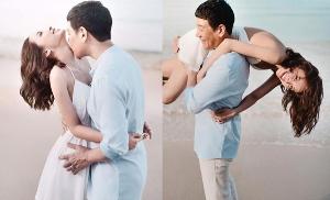 "น้ำชา - ดร.วาว" เผยคลิปพรีเวดดิ้งหวานริมทะเล ก่อนวิวาห์ 31 มกราคมนี้