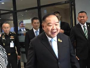 “บิ๊กป้อม” บอกสบาย พร้อมแจงหากถูกซักฟอก โต้ข่าว “เหลิม” ส่งคนมาคุย