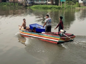 อดีตพยาบาลเครียดป่วยซึมเศร้า ดิ่งแม่น้ำเจ้าพระยาหวังฆ่าตัวตาย โชคดีลูกจ้างร้านอาหารช่วยทัน