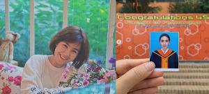 "ปีใหม่ สุมนต์รัตน์" สุดปลื้ม คว้า ป.ตรี ได้สำเร็จ