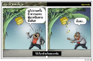 วิธีเก็บกล้วยกินของเหลิม