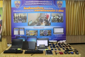 ทลายแก๊งมังกรจีน ใช้ไทยเป็นฐาน เปิดบ่อนพนันออนไลน์