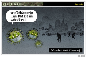 โคโรนาจีน?...PM2.5 ไทยเอาอยู่!