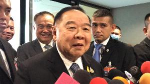 “บิ๊กป้อม” เผยประชุมรับมือภัยแล้งไม่อนุมัติงบเพิ่ม เน้นคุยภาพรวม-ดูแลปชช.
