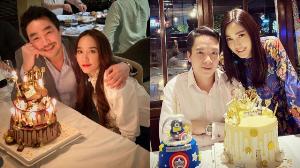 "อั้ม - เมย์" หวานเวอร์ ควงแฟนฉลองเบิร์ธเดย์วันเดียวกัน