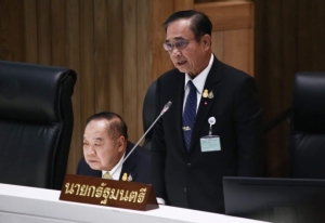 “บิ๊กตู่” โต้ฝ่ายค้าน จัดทัพ ครม.แจงเหตุโครงการมีหลายกระทรวงเกี่ยวข้อง