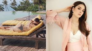 "ลีเดีย" ยั่วเบาๆ โชว์บั้นท้ายขาวในชุดตาข่ายไม่เห็นหน้าแต่เด็ดมาก