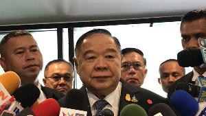 “บิ๊กป้อม” ระบุมีฝนตกมาบ้างแล้ว ทำให้สถานการณ์ภัยแล้งดีขึ้น