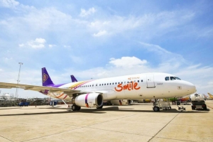 “ไทยสมายล์” ยกเลิกเที่ยวบินฮ่องกงชั่วคราว เริ่ม 13 – 28 มี.ค. 63