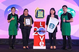 สตาร์บัคส์ คว้ารางวัล Thailand’s Most Admired Brand &amp; Why We Buy 6 ปีซ้อน