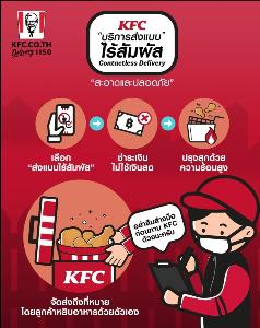 “เคเอฟซี” ชูบริการจัดส่งไร้สัมผัส เพิ่มความมั่นใจลูกค้าห่างโควิด-19