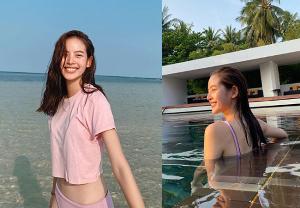 ยั่วเกินไปล่ะ“ณิชา ณัฏฐณิชา” สุดชิลที่สมุย ระหว่างรอให้กำลังใจ โตโน่”