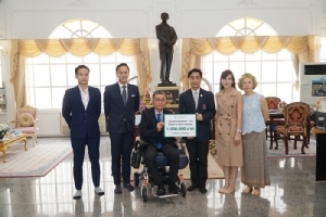 "อ้วยอันโอสถ" มอบเงินบริจาค 1 ล้าน ให้ "โรงพยาบาลจุฬาลงกรณ์" ร่วมสู้ภัยโควิด-19