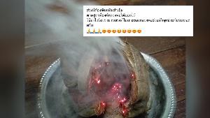 ชาวเน็ตห่วงลูกศิษย์วัดเป็นมะเร็ง หลังใช้กาบมะพร้าว+ยาเส้น เผารมควันในบ้าน หวังไล่เชื้อโควิด-19