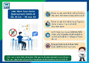 บสย.เริ่มใช้มาตรการ Work from Home รับ COVID-19