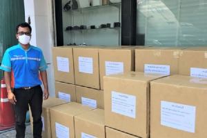 เอสซีจี ร่วมกลุ่มจิตอาสาฯ จุฬา มอบ “กล่องกันเชื้อเพื่อหมอไทย” ให้ 61 โรงพยาบาลทั่วประเทศ