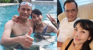 นานๆทีจะออกสื่อ“ตั๊ก มยุรา” อวดซีนสวีตรัวๆกับสามีระหว่างอยู่บ้าน