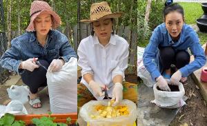 เกษตรกรหมื่นล้าน! “ตั๊ก บงกช” โชว์ปลูกผัก ทำปุ๋ยหมักเอง (ชมคลิป)