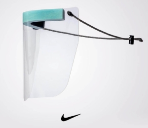ภาพแรกหน้ากาก Face Shields จาก ไนกี้ ผลิตช่วยหมอ-พยาบาลสู้โควิด