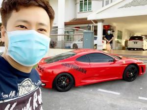 ฟาสต์ฟูดของแท้! ร้านมาเลเซียสู้วิกฤตโควิด-19 ใช้ “เฟอร์รารี” วิ่งส่งอาหารระหว่างล็อกดาวน์