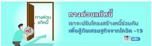 แบงก์ชาติเปิด “ทางด่วนแก้หนี้” เชื่อมเจ้าหนี้-ลูกหนี้ให้ปรับหนี้ร่วมกัน