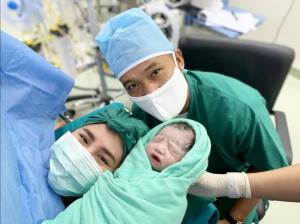 ยินดีด้วย! "ดัสกร" ได้ลูกชายคนที่ 2 "น้องภคิน" รับยังไม่ปิดอู่