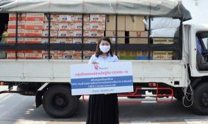 กลุ่มไทยออยล์ ร่วมใจสู้ภัยโควิด-19 สนับสนุนเครื่องบริโภคให้กับหน่วยงานรักษาความมั่นคงชายแดนใต้