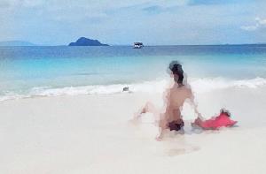 นางร้ายสายดื่ม สร้างภาพรักครอบครัว โผล่หัวหินช่วงกักตัว