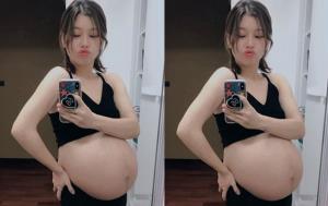 โค้งสุดท้ายก่อนคลอด “กุ๊บกิ๊บ” อัปเดตท้อง 9 เดือน ลุ้นสุดๆจะปวดตอนไหน?