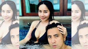 "บอล เชิญยิ้ม" โพสต์หวานครบรอบ 3 ปีงานแต่ง แต่ถูกเมียแย่งซีนซะงั้น?