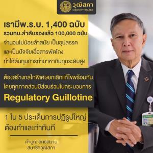 Regulatory Guillotine กลไกปลดปล่อยประชาชนออกจากพันธนาการของกฎหมายล้าหลัง-เอื้อโกง!