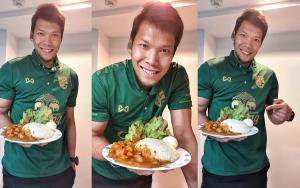 "กวินทร์" อาสาปรุงเมนูพิเศษให้กำลังใจบุคลากรทางการแพทย์ โรงพยาบาลทรวงอก