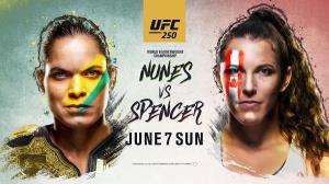 "UFC" 250 เคาะคู่แข่งขัน "อแมนดา" ดวล "เฟลิเซีย" เปิดศึก 7 มิ.ย.นี้