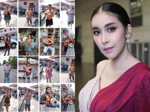 ไม่มีตู้ปันสุข มีแต่ใจที่ปันสุข “ใหม่ สุคนธวา” แจกน้ำพริก 8 ลัง ช่วยคนแถวบ้านที่เคยอยู่ตอนเด็ก