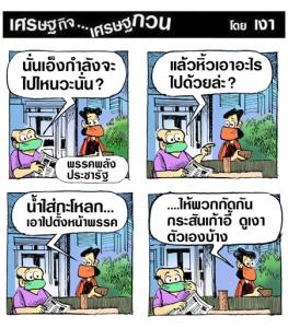 น้ำใส่กะโหลก