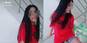อุทาหรณ์! แม่มัวถ่ายคลิป TikTok ปล่อยลูกน้อยนั่งรถหัดเดินพลัดตกบันได (ชมคลิป)