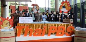 มูลนิธิเอสซีจี - กลุ่มบริษัทน้ำตาลไทยรุ่งเรือง มอบสเปรย์แอลกอฮอล์ 1แสนขวด มูลค่า 5 ล.ให้กระทรวงแรงงาน