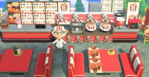 ร้านไก่ทอด KFC โผล่เกม "Animal Crossing: New Horizons"