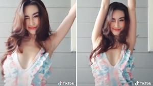 "ดาว พิมพ์ทอง" กับวันพีซสีหวานและสเต็ปเบาๆ แต่น่ารักมากมาย
