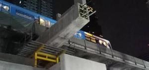 บีทีเอสแจงคนงานพม่าฝ่าฝืนเข้าพื้นที่ก่อนเวลา โดนรถไฟฟ้าชนบาดเจ็บ เร่งสอบสาเหตุละเอียด