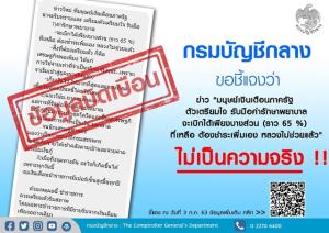 กรมบัญชีกลาง ยันสวัสดิการรักษาพยาบาลข้าราชการเหมือนเดิม